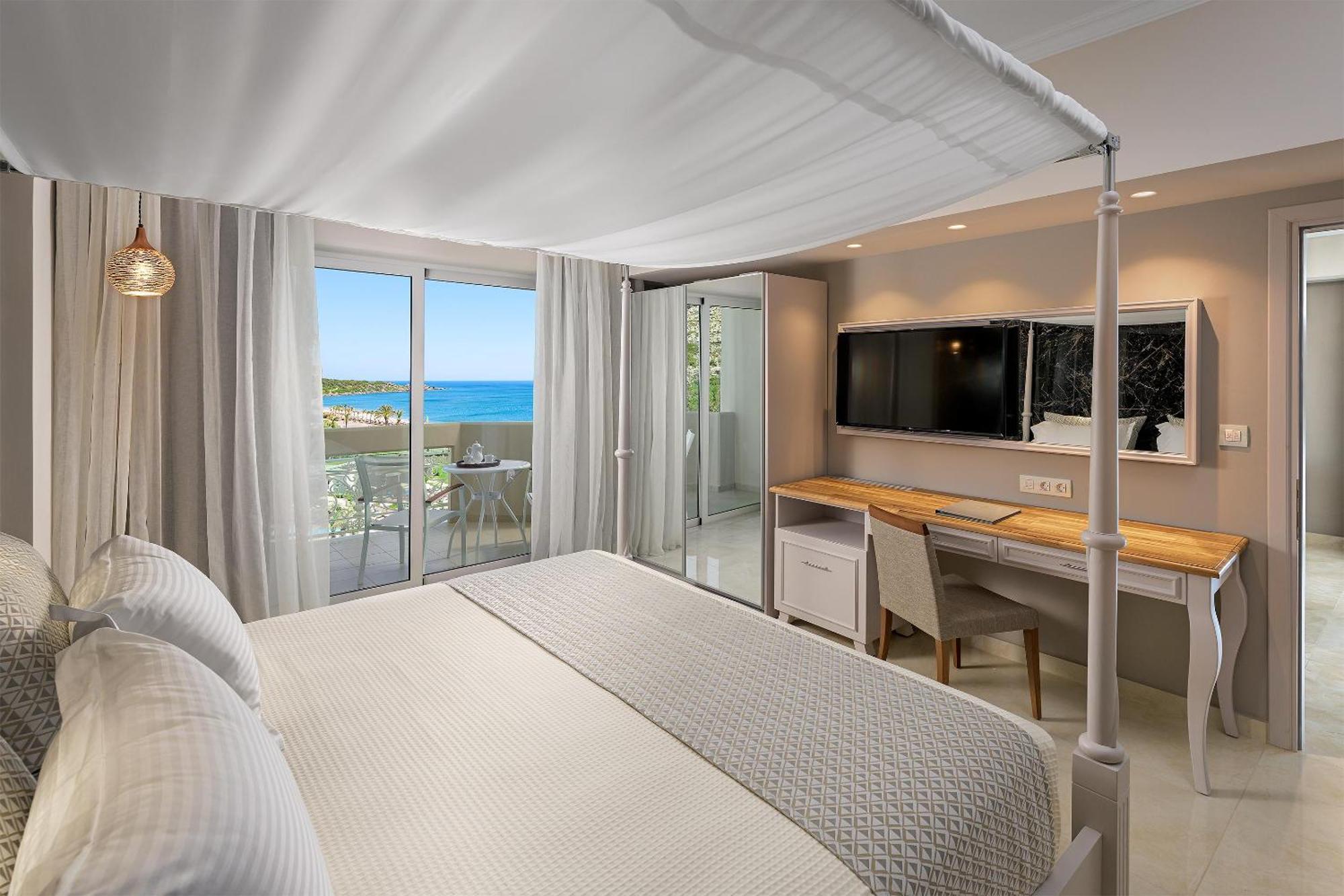 فندق رودوس بالاديوم ليجر آند ويلنيس Kallithéa المظهر الخارجي الصورة Deluxe Seafront Room