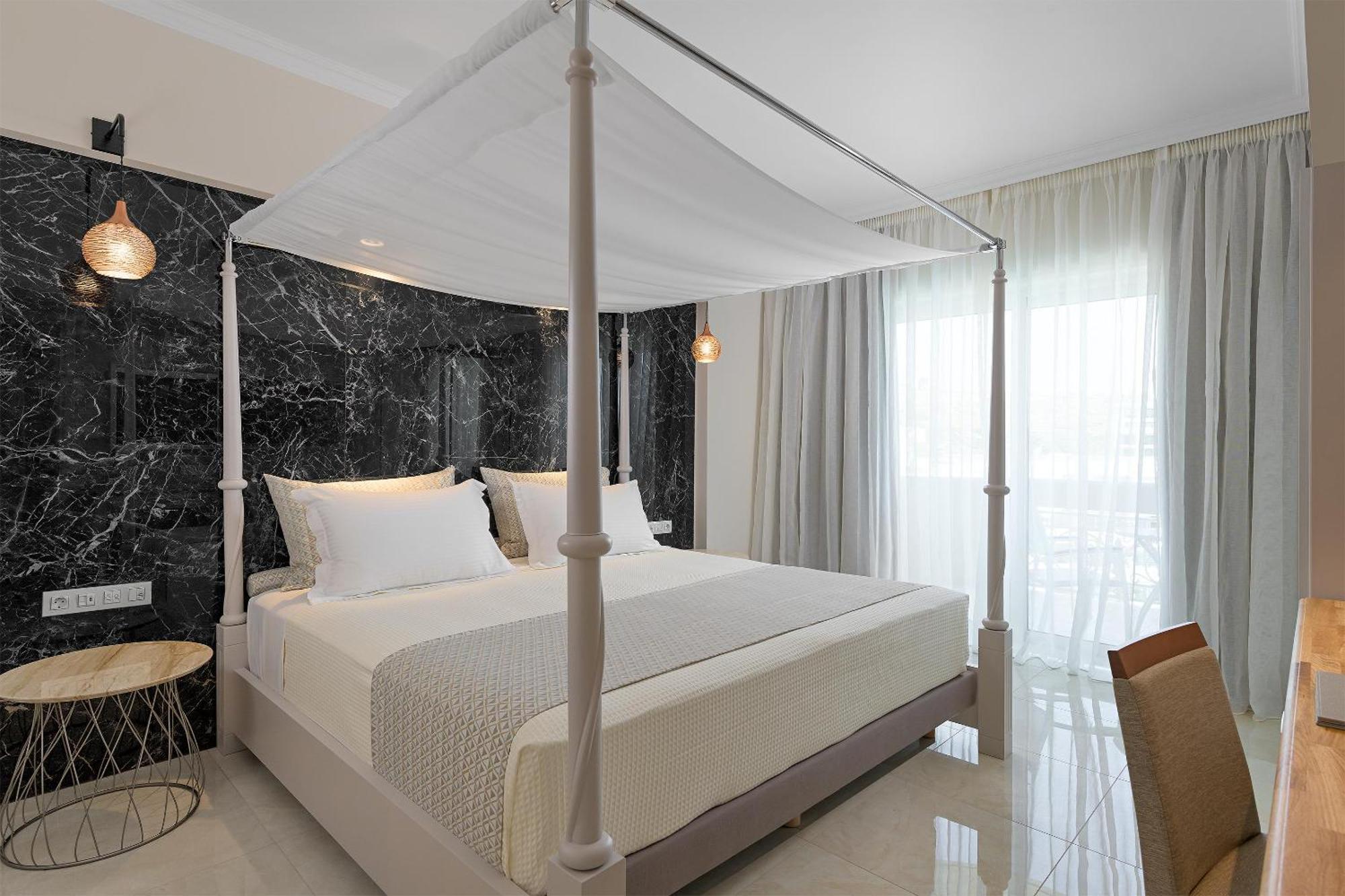 فندق رودوس بالاديوم ليجر آند ويلنيس Kallithéa المظهر الخارجي الصورة A bedroom at the hotel