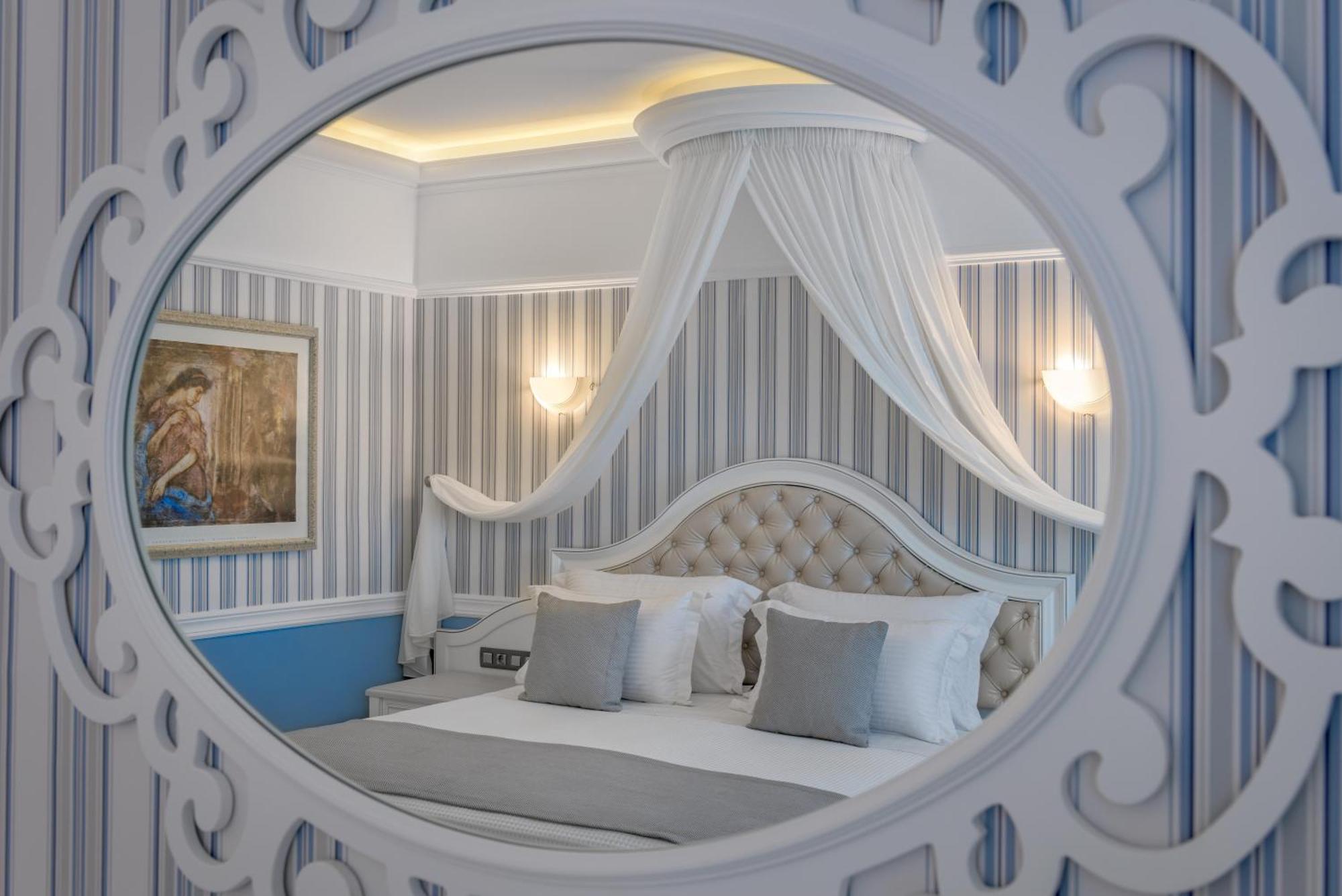 فندق رودوس بالاديوم ليجر آند ويلنيس Kallithéa المظهر الخارجي الصورة A bedroom at the hotel
