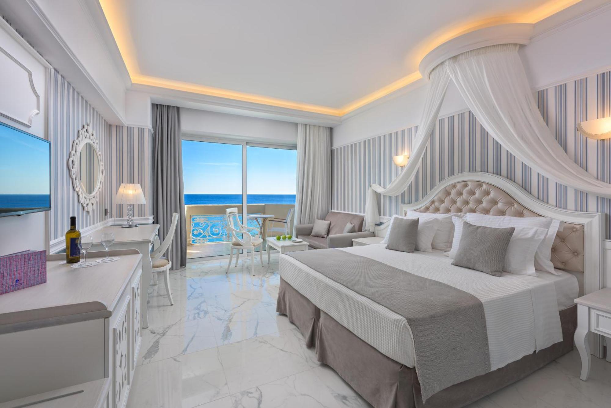 فندق رودوس بالاديوم ليجر آند ويلنيس Kallithéa المظهر الخارجي الصورة Deluxe Room with Sea View