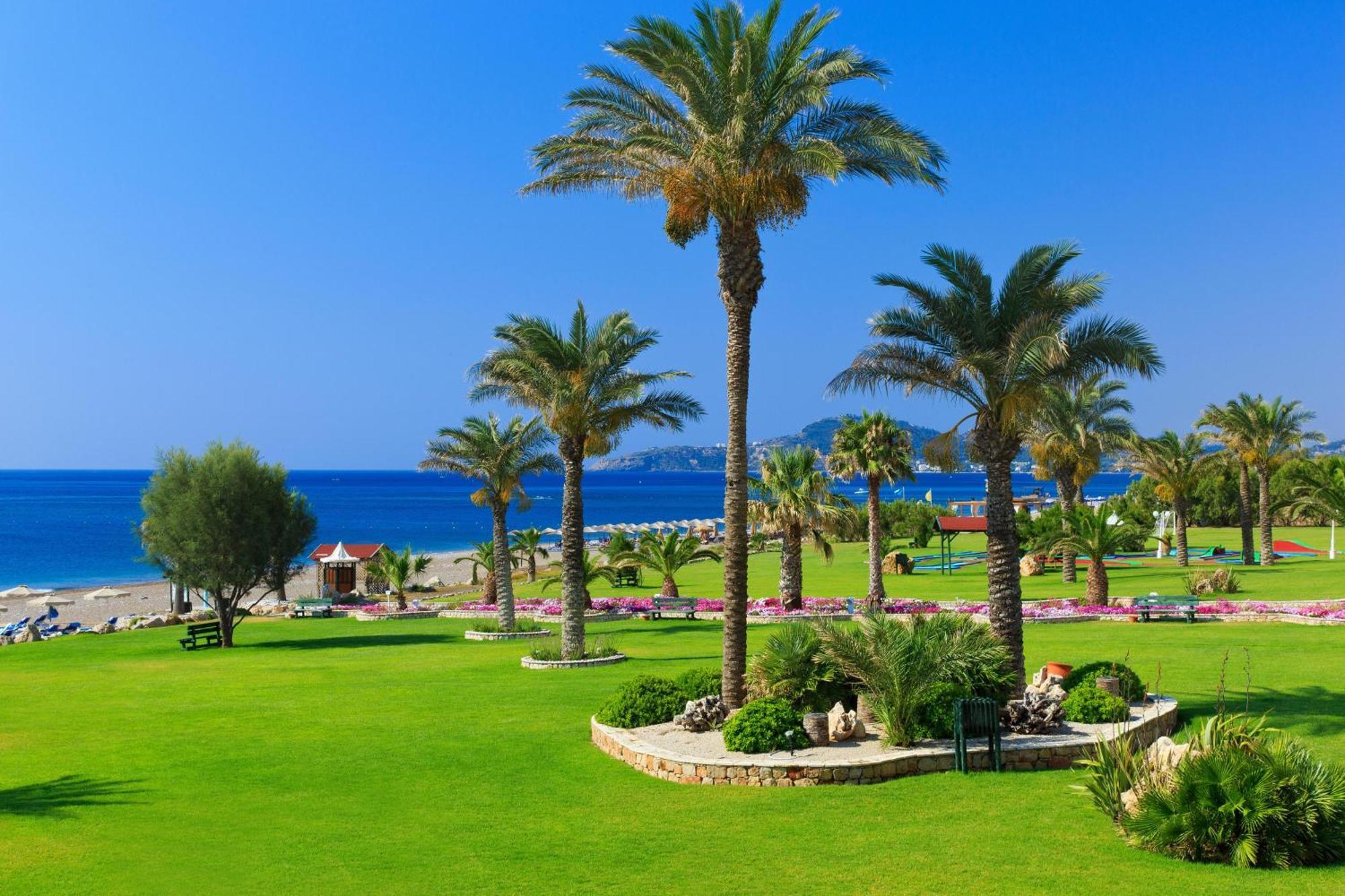 فندق رودوس بالاديوم ليجر آند ويلنيس Kallithéa المظهر الخارجي الصورة Ladies Beach